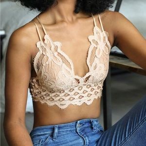 Three Bird Nest crochet bralette M